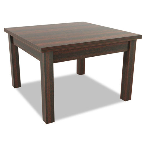 Alera Valencia Series Occasional Table, Rectangle,23-5-8w X20d X20-3-8h,mahogany