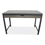 Modern Writing Desk, 47.24" X 23.62" X 29.92", Gray