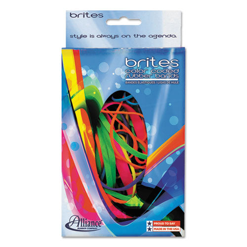 Brites Pic-pac Rubber Bands, Size 54 (assorted), 0.04