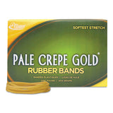 Pale Crepe Gold Rubber Bands, Size 33, 0.04" Gauge, Crepe, 1 Lb Box, 970-box