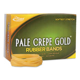 Pale Crepe Gold Rubber Bands, Size 64, 0.04" Gauge, Crepe, 1 Lb Box, 490-box