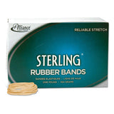 Sterling Rubber Bands, Size 19, 0.03" Gauge, Crepe, 1 Lb Box, 1,700-box