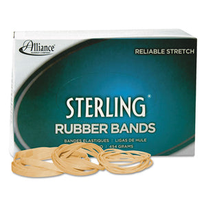 Sterling Rubber Bands, Size 30, 0.03" Gauge, Crepe, 1 Lb Box, 1,500-box