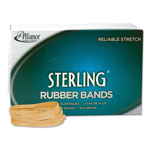 Sterling Rubber Bands, Size 64, 0.03" Gauge, Crepe, 1 Lb Box, 425-box