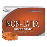 Non-latex Rubber Bands, Size 33, 0.04" Gauge, Orange, 1 Lb Box, 720-box