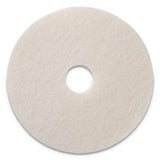 Polishing Pads, 13" Diameter, White, 5-ct