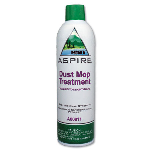 Aspire Dust Mop Treatment, Lemon Scent, 20 Oz. Aerosol Can, 12-carton