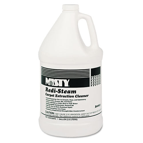 Redi-steam Carpet Cleaner, Pleasant Scent, 1gal Bottle, 4-carton
