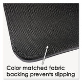 Sagamore Desk Pad W-decorative Stitching, 24 X 19, Black
