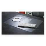 Krystalview Desk Pad With Antimicrobial Protection, 36 X 20, Clear