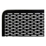 Urban Collection Punched Metal Business Card Holder, Holds 50 2 X 3 1-2, Black
