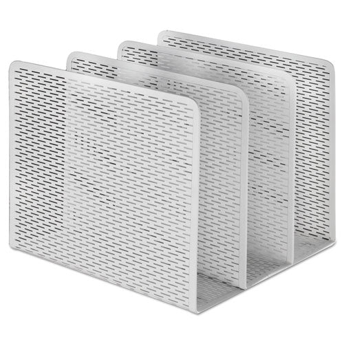 Urban Collection Punched Metal File Sorter, 3 Sections, Letter Size Files, 8