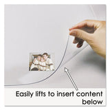 Second Sight Clear Plastic Hinged Desk Protector, 25 1-2 X 21