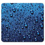 Naturesmart Mouse Pad, Leaf Raindrop, 8 1-2 X 8 X 1-10