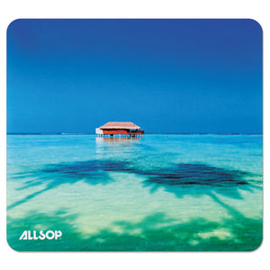 Naturesmart Mouse Pad, Tropical Maldives, 8 1-2 X 8 X 1-10