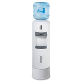 Hot And Cold Water Dispenser, 3-5 Gal, 13 X 38.75, Stainless Steel