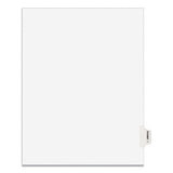 Avery-style Preprinted Legal Side Tab Divider, Exhibit I, Letter, White, 25-pack, (1379)