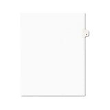 Preprinted Legal Exhibit Side Tab Index Dividers, Avery Style, 26-tab, F, 11 X 8.5, White, 25-pack, (1406)