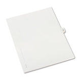 Preprinted Legal Exhibit Side Tab Index Dividers, Avery Style, 26-tab, N, 11 X 8.5, White, 25-pack, (1414)