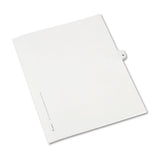Preprinted Legal Exhibit Side Tab Index Dividers, Avery Style, 26-tab, O, 11 X 8.5, White, 25-pack, (1415)