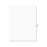 Preprinted Legal Exhibit Side Tab Index Dividers, Avery Style, 26-tab, O, 11 X 8.5, White, 25-pack, (1415)
