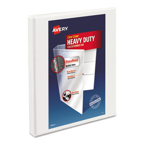 Heavy-duty Non Stick View Binder With Durahinge And Slant Rings, 3 Rings, 0.5