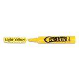 Hi-liter Desk-style Highlighters, Chisel Tip, Yellow, Dozen, (7742)