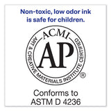 Marks A Lot Large Desk-style Permanent Marker, Broad Chisel Tip, Yellow, Dozen, (8882)