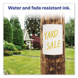 Marks A Lot Large Desk-style Permanent Marker, Broad Chisel Tip, Yellow, Dozen, (8882)