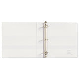 Durable View Binder With Durahinge And Ezd Rings, 3 Rings, 1.5" Capacity, 11 X 8.5, White, (9401)