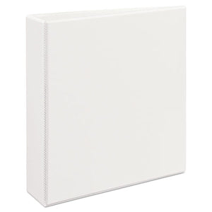 Durable View Binder With Durahinge And Ezd Rings, 3 Rings, 2" Capacity, 11 X 8.5, White, (9501)
