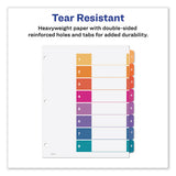 Customizable Toc Ready Index Multicolor Dividers, 8-tab, Letter, 24 Sets