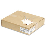 Double Wired Shipping Tags, 11.5 Pt. Stock, 3.75 X 1.88, Manila, 1,000-box