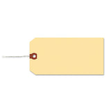 Double Wired Shipping Tags, 11.5 Pt. Stock, 5.25 X 2.63, Manila, 1,000-box