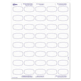 Big Tab Printable White Label Tab Dividers, 8-tab, Letter, 20 Per Pack