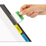 Movable Tab Dividers With Color Tabs, 5-tab, 11 X 8.5, White, 1 Set