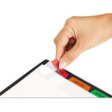Movable Tab Dividers With Color Tabs, 5-tab, 11 X 8.5, White, 1 Set