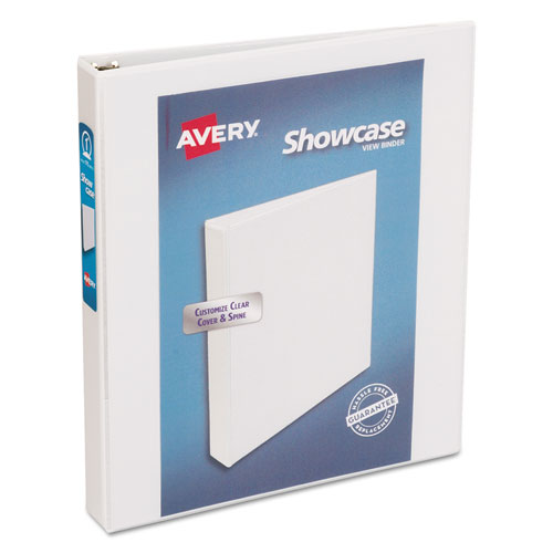 Showcase Economy View Binder With Round Rings, 3 Rings, 1