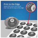 Removable Print-to-the-edge White Labels W- Sure Feed, 3 1-2 X 4 3-4, 32-pack