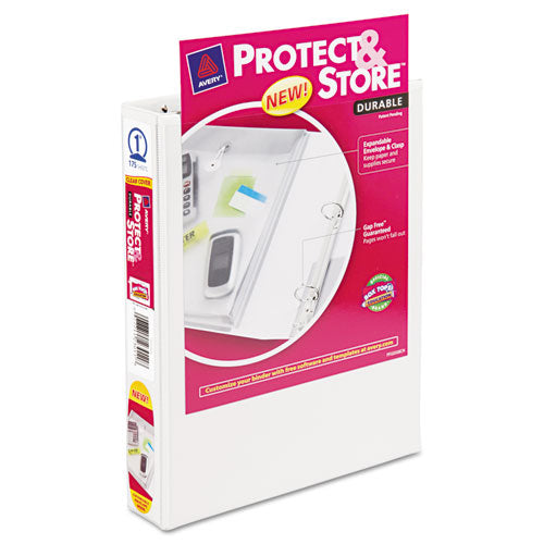 Mini Size Protect And Store View Binder With Round Rings, 3 Rings, 1