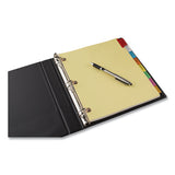 Insertable Big Tab Dividers, 8-tab, Letter