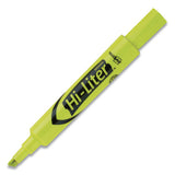 Hi-liter Desk-style Highlighters, Chisel Tip, Fluorescent Yellow, 200-box
