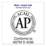 Marks A Lot Desk-style Dry Erase Marker, Broad Chisel Tip, Assorted Colors, 4-set
