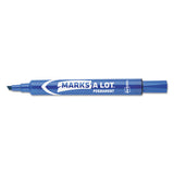 Marks A Lot Large Desk-style Permanent Marker, Broad Chisel Tip, Assorted Colors, 12-set