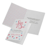 Textured Half-fold Greeting Cards, Inkjet, 5 1-2 X 8.5, Wht, 30-bx W-envelopes