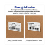 Multipurpose Thermal Labels, 1.13 X 3.5, White, 130-roll, 2 Rolls-pack