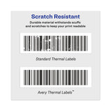 Multipurpose Thermal Labels, 1.13 X 3.5, White, 130-roll, 2 Rolls-pack