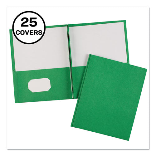 Two-pocket Folder, Prong Fastener, Letter, 1-2