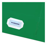 Two-pocket Folder, 40-sheet Capacity, Green, 25-box