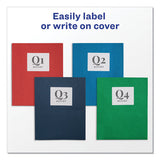 Two-pocket Folder, 40-sheet Capacity, Red, 25-box